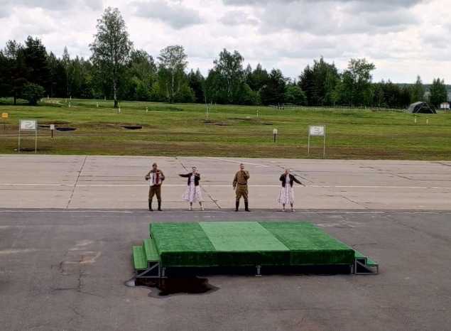 Ансамбль «Горница» выступил на открытии олимпиады в ПАИИ